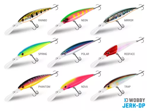 Wobbler Delphin WOBBY JERK-DP 12,5g/9cm/Susp./TRAP