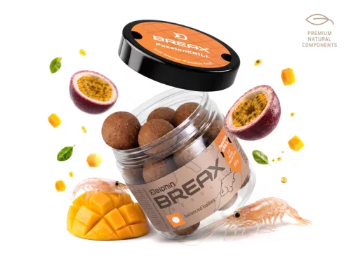 Delphin BreaX balanszírozott bojli/PassionKRILL Krill-Mangó/24mm/100g
