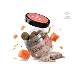   Delphin BreaX balanszírozott bojli/SeaKER Tintahal-Lazac/24mm/100g