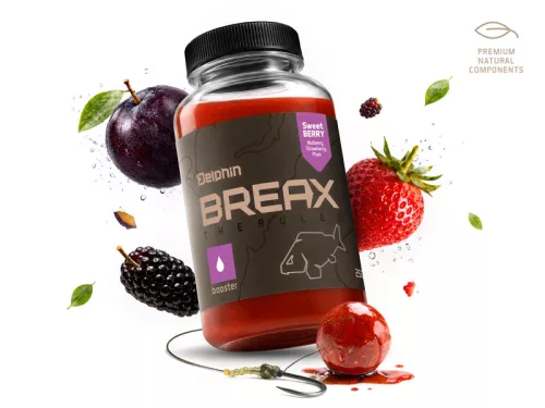 Booster Delphin BreaX/SweetBERRY Faeper-Eper-Szilva/250ml
