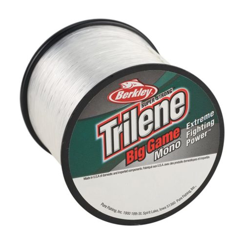 Berkley Big Game Supreme; 3470m | 3800yd, 0,38mm, 10,4kg | 22lb , Clear