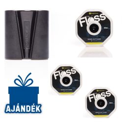   RIDGEMONKEY THE FLOSS CSALIRÖGZITŐ ZSINÓR TRIOPACK AJÁNDÉK EZEE KNOT KIEGÉSZITŐVEL