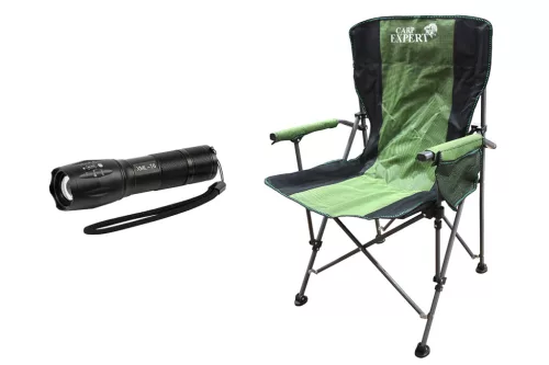CARP EXPERT COMFORT ZIP SZÉK AJÁNDÉK LUMITACT LÁMPÁVAL