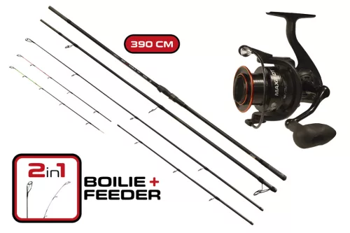 CARP EXPERT MAX2 BOT DOUBLE TIP 390 MAX2 DT 6000 ORSÓVAL