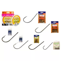   MUSTAD PROFI SÜLLŐZŐ HOROGELŐKE CSOMAG JAPÁN FLUOROCARBONNAL