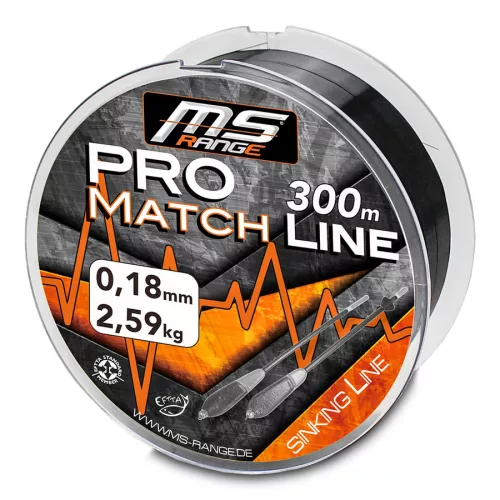 MS RANGE Pro Match Line sülyedő monofil zsinór  / 0,15mm / 300m / 2,16kg