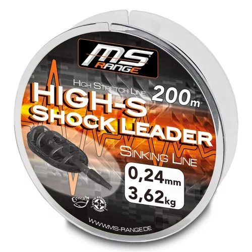 MS RANGE High-S monofil süllyedő előke zsinór / 0,32mm / 200m / 6,88kg
