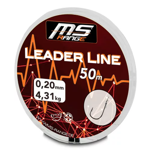 MS RANGE monofil előkezsinór / 0,28mm / 50m / 7,39 kg