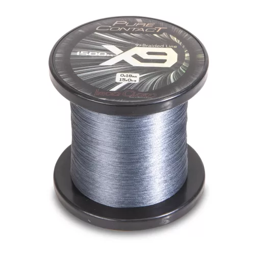 IRON CLAW Pure Contact X9 Grey fonott zsinór / 0,21mm / 1500m / 17,00kg