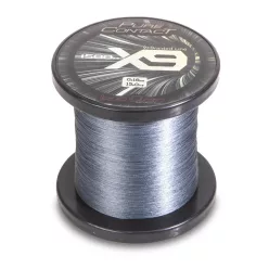  IRON CLAW Pure Contact X9 Grey fonott zsinór / 0,24mm / 1500m / 21,00kg