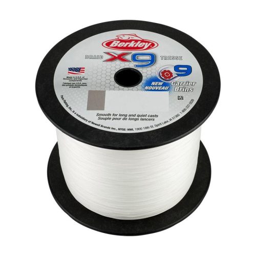 Berkley x9 Braid; 2000m | 2188yd, 0,43mm, 59,7kg, Crystal