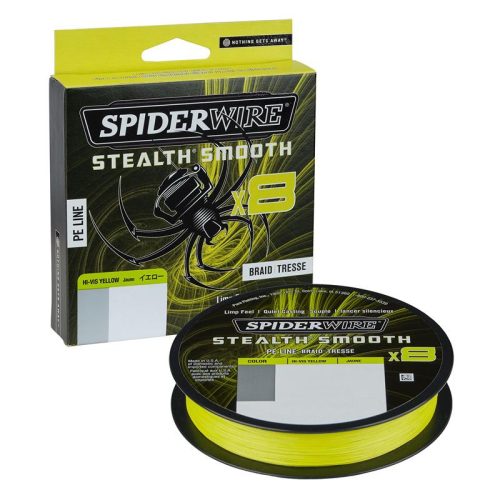 SpiderWire 150m | 164yd, 0,11mm, 10,3kg | 22lb , Hi-Vis Yellow