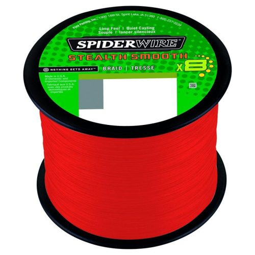 SpiderWire 2000m | 2188yd, 0,13mm, 11,2kg | 24lb , Code Red