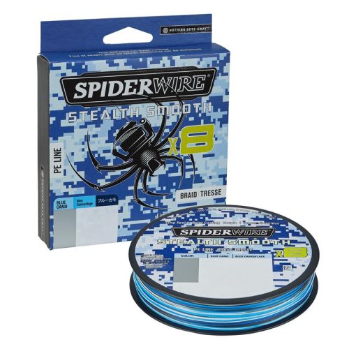 SpiderWire 300m | 328yd, 0,11mm, 10,3kg | 22lb , Blue Camo