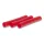 UNI CAT Silicone Hook Tubes XXL 10pcs./3cm red
