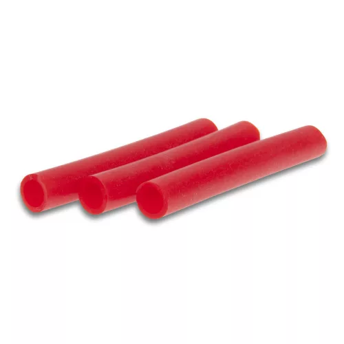 UNI CAT Silicone Hook Tubes XXL 10pcs./3cm red