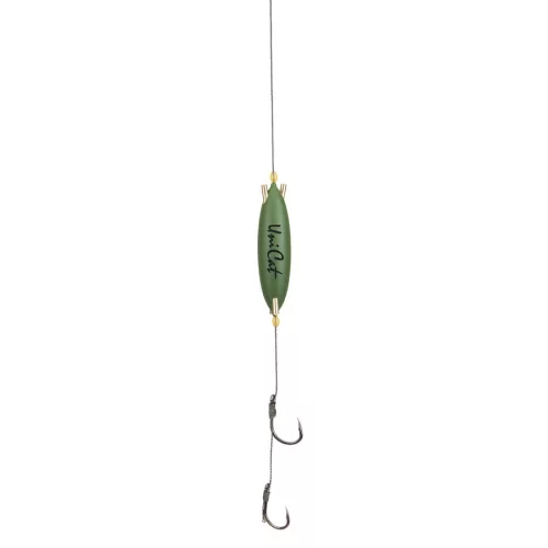 Uni Cat Vencata fonott előkötött vízalatti úszó 10g + dupla horog 6/0+4/0 / 150cm / 105kg