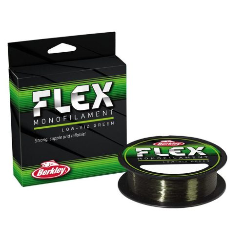 Berkley Flex Mono; 300m | 330yd, 0,10mm, 0,95kg | 2lb , LowVis Green