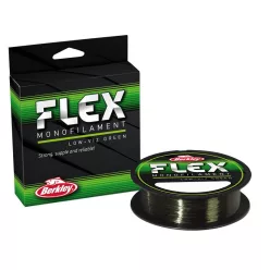   Berkley Flex Mono; 300m | 330yd, 0,25mm, 4,8kg | 11lb , LowVis Green