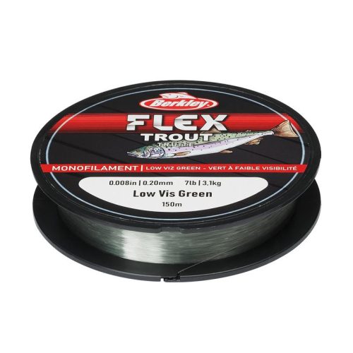 Berkley 150m | 165yd, 0,20mm, 3,1kg | 7lb , Transparant Green