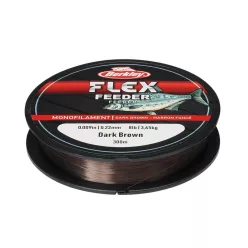   Berkley Flex Feeder; 300m | 330yd, 0,25mm, 4,8kg | 11lb , Dark Brown