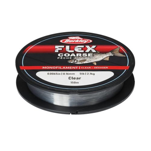 Berkley Flex Coarse; 150m | 165yd, 0,16mm, 2,1kg | 5lb , Clear