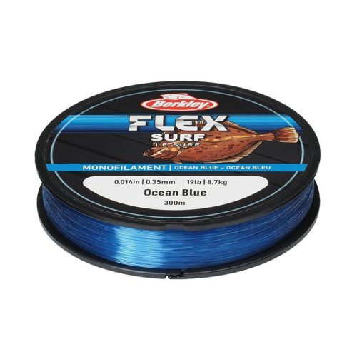 Berkley Flex Surf; 300m | 327yd, 0,35mm, 8,7kg | 19lb , Ocean Blue