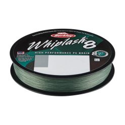   Berkley Whiplash8; 150m | 165yd, 0,12mm, 17,5kg | 38lb , Moss Green