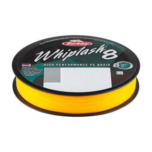 Berkley Whiplash8; 300m | 330yd, 0,06mm, 10,7kg | 23lb , Yellow