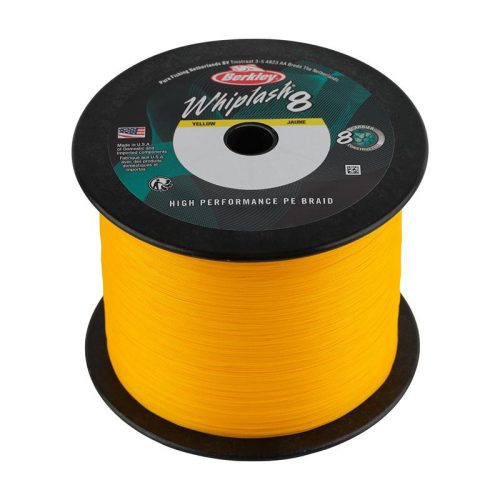 Berkley Whiplash8; 2000m | 2188yd, 0,08mm, 12,9kg | 28lb , Yellow