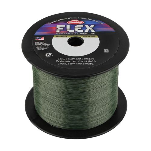 Berkley Flex Braid; 2175m | 2000yd, 0,25mm, 18,4kg | 40lb , Moss Green