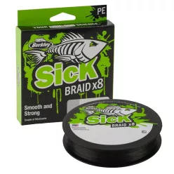   Berkley Sick Braid; 300m | 330yd, 0,10mm, 7,5kg | 16lb , Black