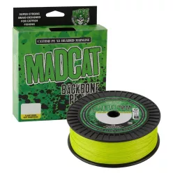   MADCAT BACKBONE 270m | 300yd, 0,45mm, 47,7kg | 105lb , Chartreuse