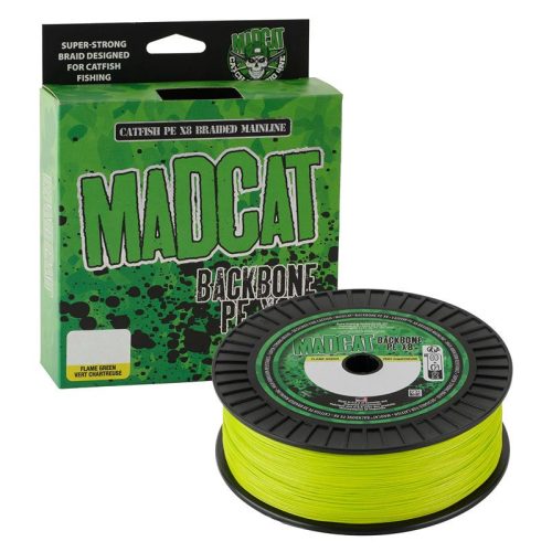 MADCAT BACKBONE 270m | 300yd, 0,60mm, 84,1kg | 185lb , Chartreuse