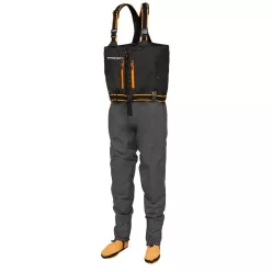   Savage Gear SG8 ZIP CHEST STOCKINGFOOT L 42-44/8-10 GREY/BLACK