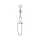 UNI CAT Ton Cross Lock Swivel 56mm / 92kg / 5db