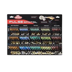 Berkley Pulse Spintail POS BOARD 90pcs