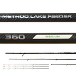 BENZAR METHOD LAKE FEEDER MEDIUM 3+3SEC 80G 3.60M