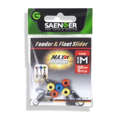 SAENGER forgókapocs feeder L / 36mm / 18kg / 5db