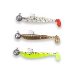 SAENGER Splitfire 5cm/3,5g/ horogméret 6 / 3db-os jig szett