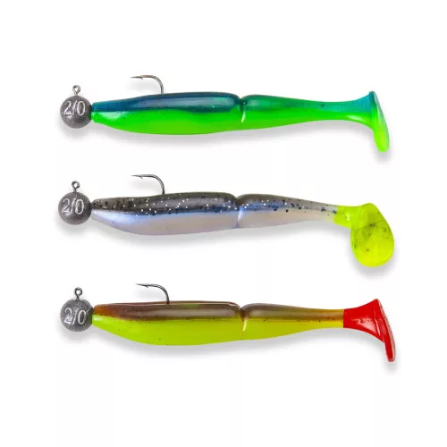 SAENGER Splitfire 12,5cm/ 14g/ horogméret 2/0 / 3db-os jig szett