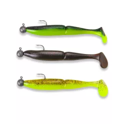   SAENGER Splitfire 15cm/ 14g/ horogméret 4/0 / 3db-os jig szett
