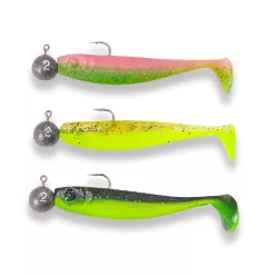 SAENGER Splitfire 7,5cm/7g/ horogméret 2 / 3db-os jig szett