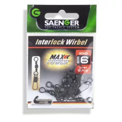 SAENGER forgókapocs 10 / 32mm / 10kg / 8db