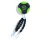 SAENGER Gumi stopper Black M / 15db