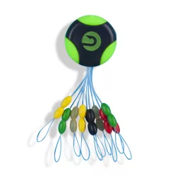 SAENGER Szilikon stopper multicolor ovál L / 20db