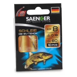 SAENGER Tench előkötött horog 6 / 60cm / 10db