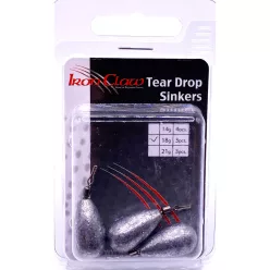 IRON CLAW Tear Drop Sinker ólom 18g / 3db