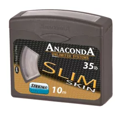   ANACONDA Slim Skin 35lb fonott előkezsinór / extra lágy / 10m