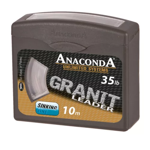 ANACONDA Granit Leader 35lb fonott előkezsinór / extra lágy / 10m